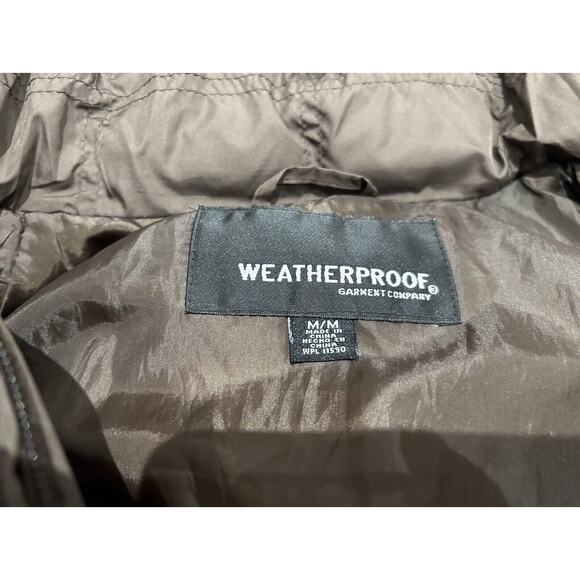 Weatherproof Women's Medium Puffer Long Coat with Fur Trim Hood - Picture 3 of 3